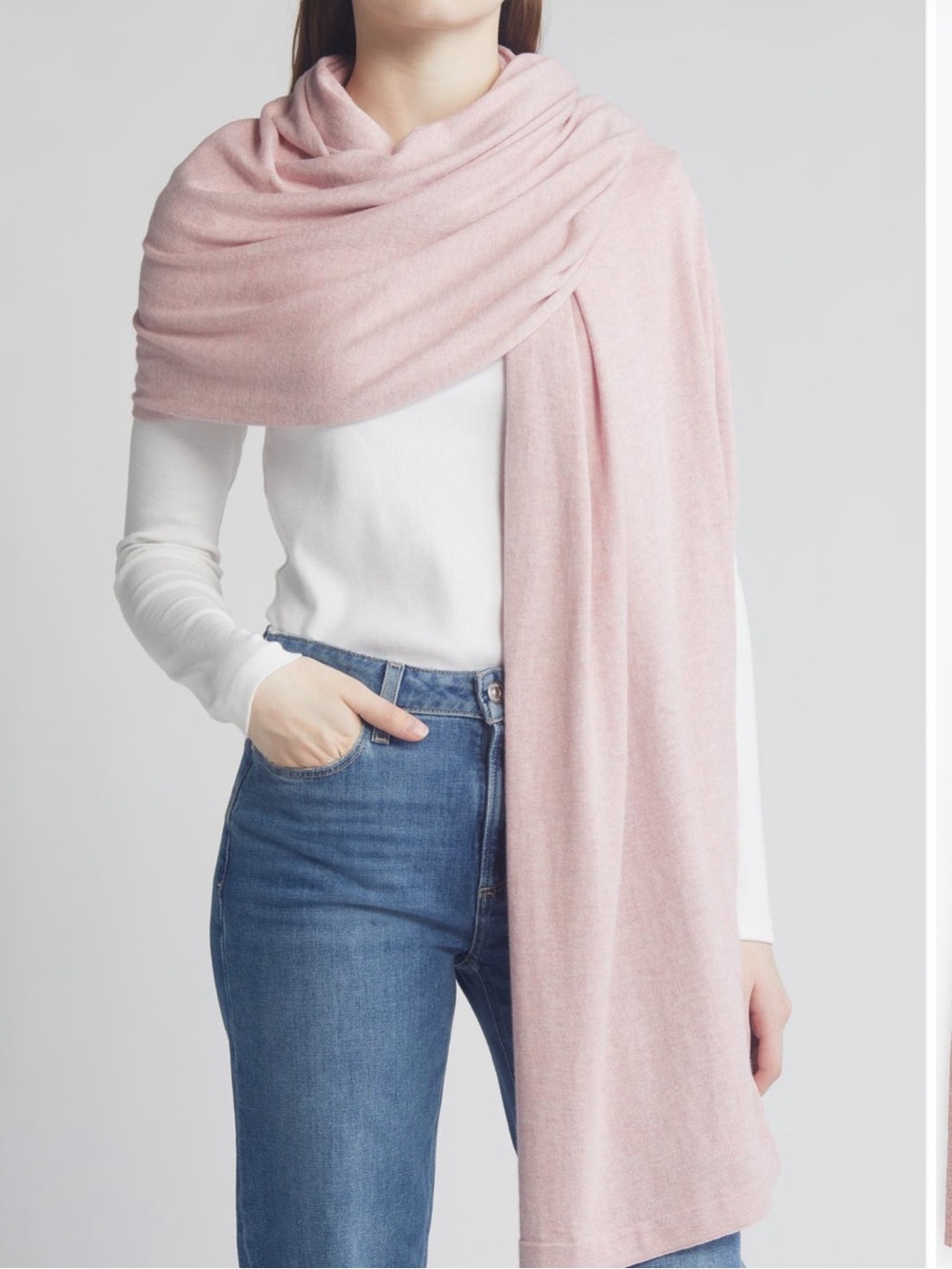Halogen Cashmere Wrap - Picture 2 of 6